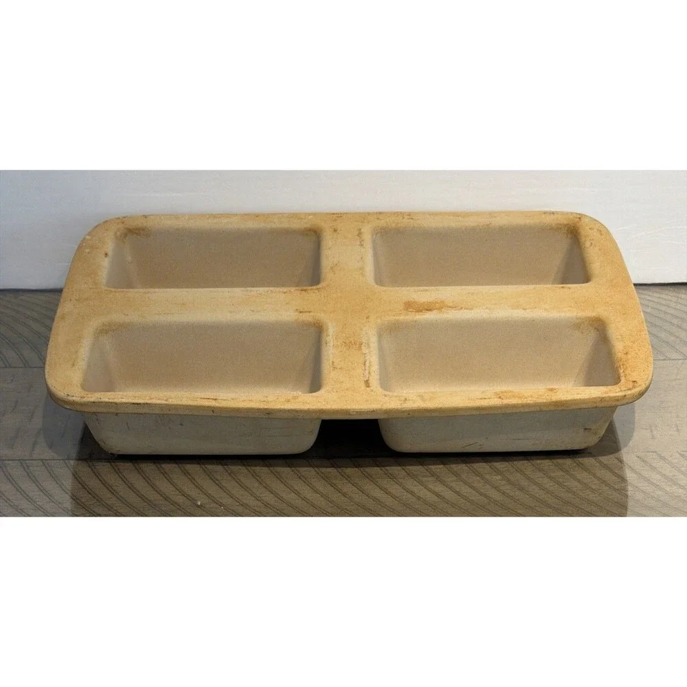 Family Heritage Stoneware Classics Collection 4 Mini Loaf Pan Pampered Chef USA